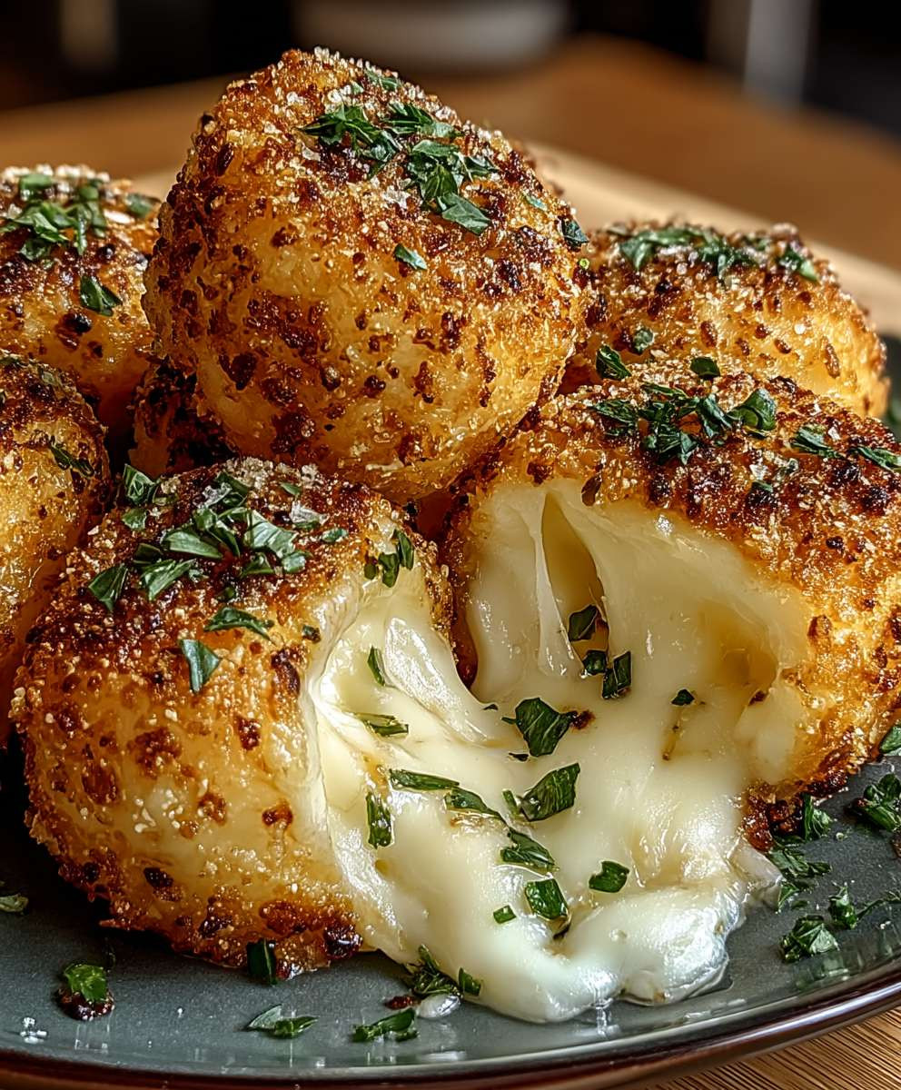 Air Fried Mozzarella