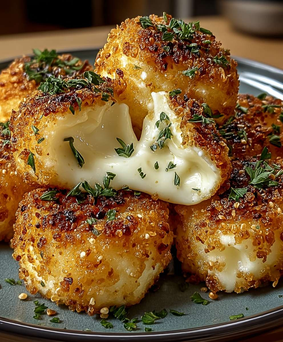Air Fried Mozzarella